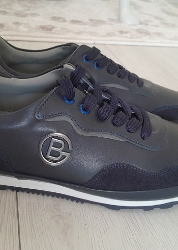 Lacivert Bağcıklı Erkek Spor Ayakkabı - Görsel 2