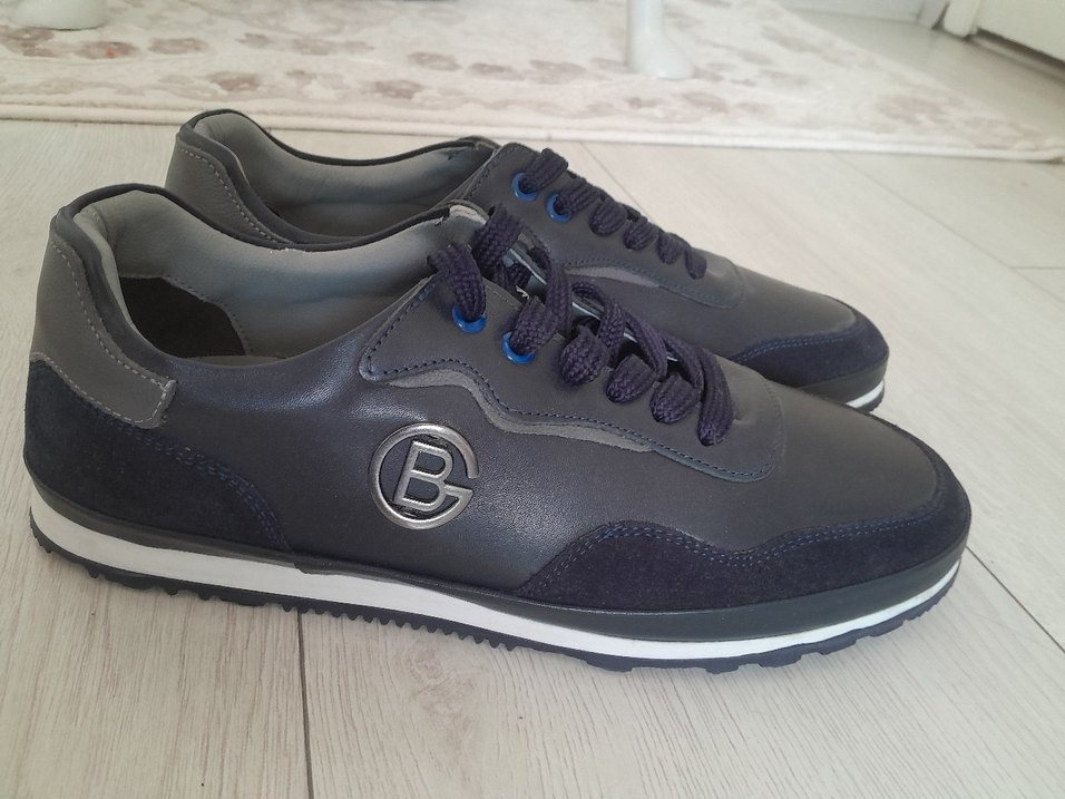 Lacivert Bağcıklı Erkek Spor Ayakkabı - Görsel 2