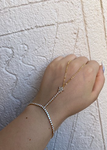 Işıltılı Gold Yıldız Bohem Şahmeran - Görsel 2