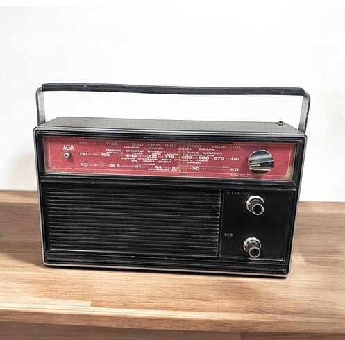 Aga Türk Malı Dekorluk Radyo