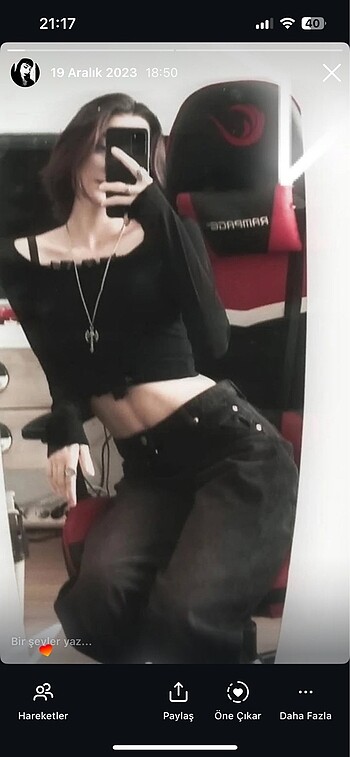 Bershka bershka skater eskitmeli pantolon