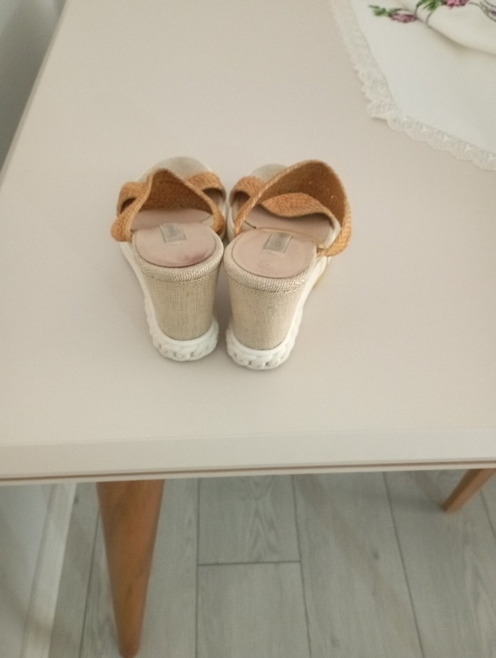 Dolgu Topuklu Kadın Espadril - Görsel 2