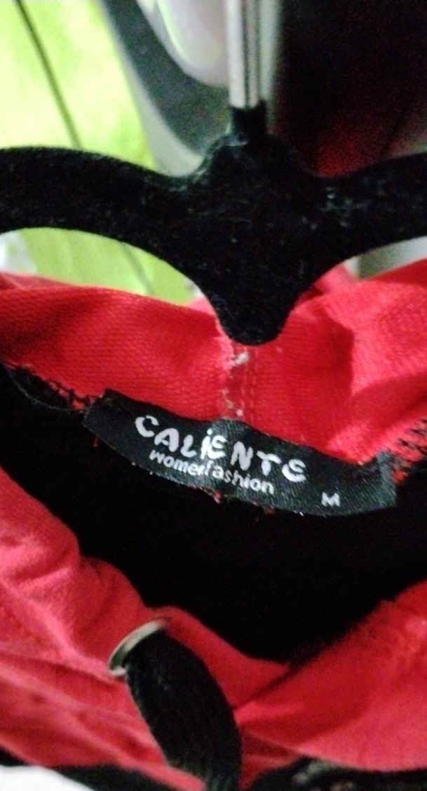 Kırmızı Siyah Kapüşonlu Rahat Sweatshirt - Görsel 3