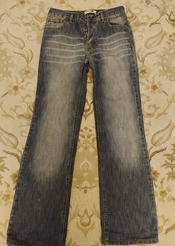 Tommy Hilfiger Yuksek Bel Acik Mavi Denim Jean