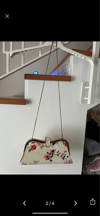 American Vintage Vintage çanta çiçekli