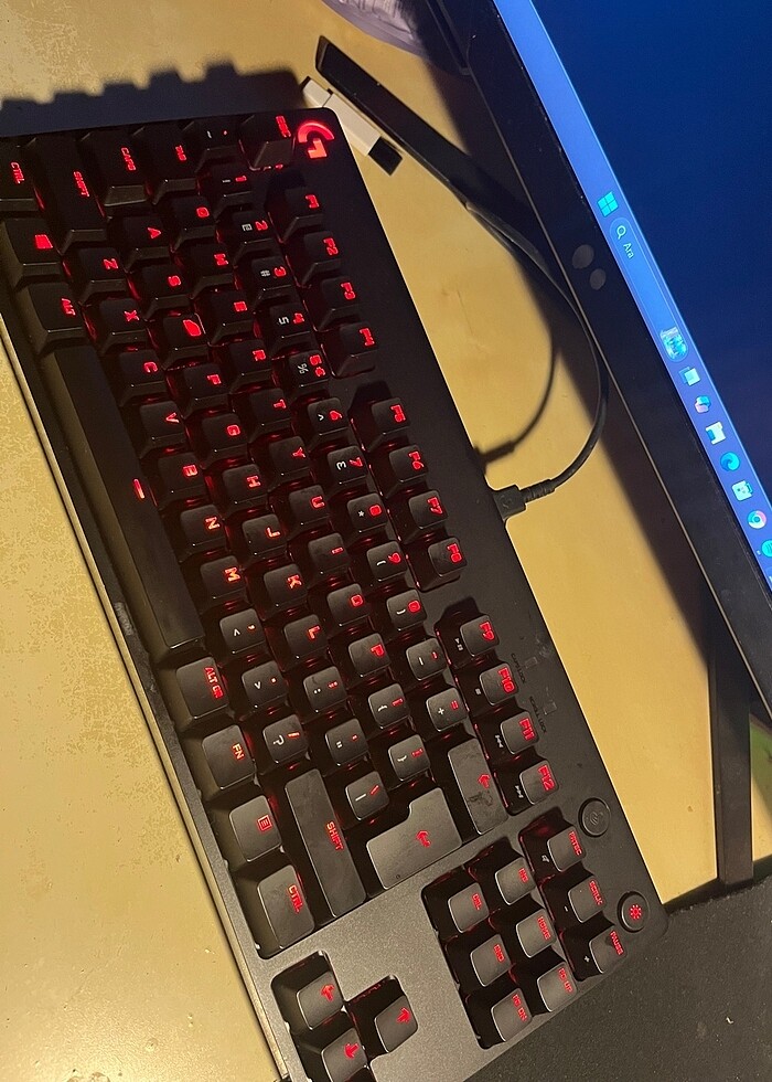 Logitech g pro klavye kablolu - Görsel 2