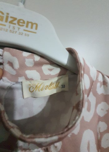 Uzun Kollu, Fırfırlı Mini Bej Tunik