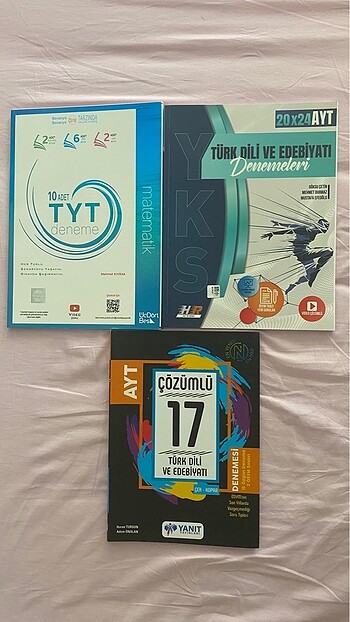 yks hazırlık deneme ve kitap