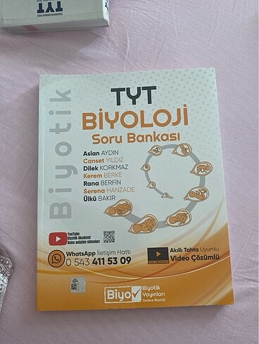 tyt soru bankası biyoloji