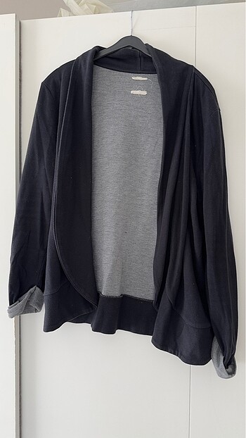Siyah gri blazer