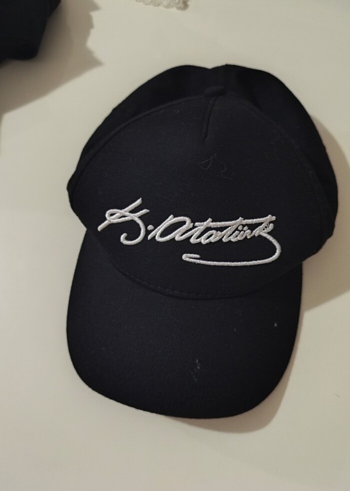 Kemal Atatürk imzalı şapka  - Görsel 3