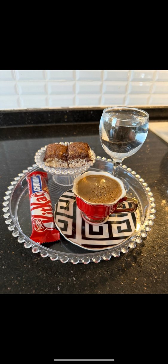 Boncuklu tepsi 6 lı - Görsel 2