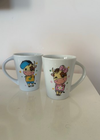 Kütahya porselen 2 li kupa - Görsel 3