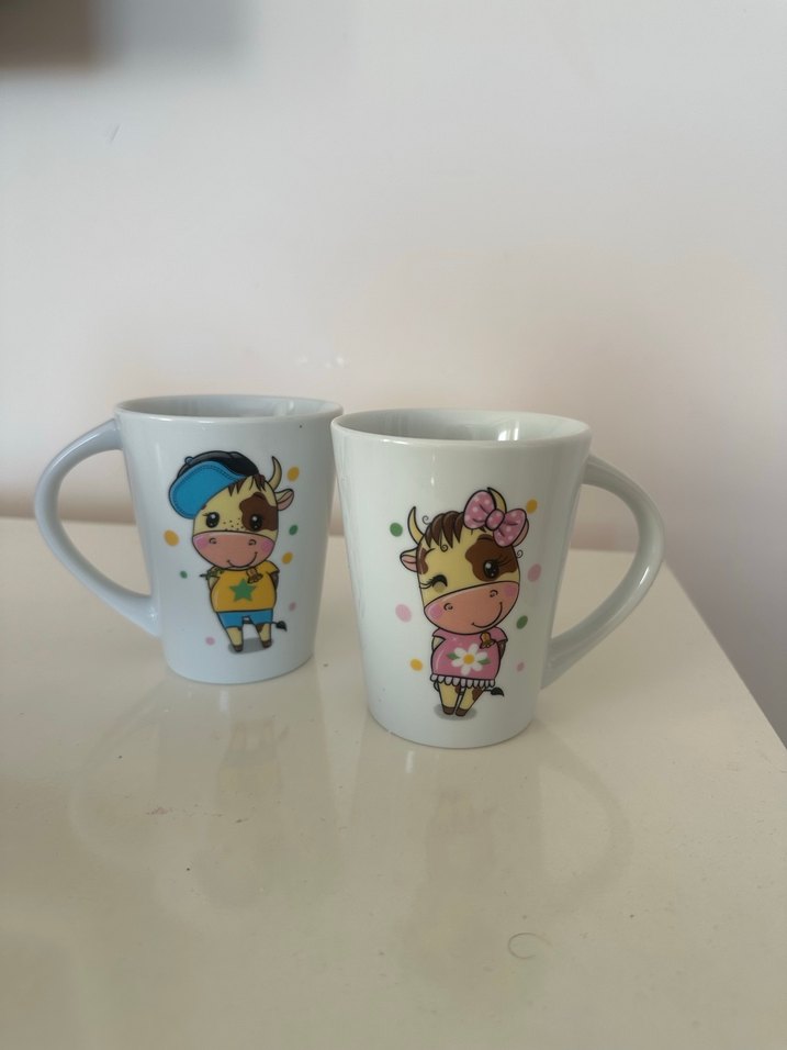 Kütahya porselen 2 li kupa - Görsel 3