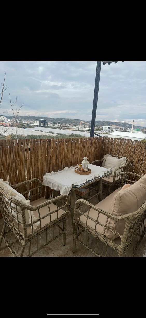 Rattan balkon oturma grubu - Görsel 3