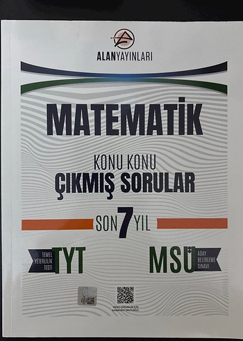 Matematik Konu Konu Çıkmış Sorular - Son 7 Yıl ALAN YAYINLARI