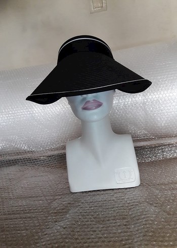  Beden Siyah Kadın Vizör Şapka
