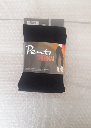 Penti Termal Siyah Tayt