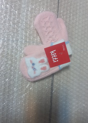 Diğer kitti marka Pembe Kız Çocuk Eldiveni