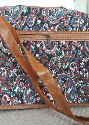 Diğer kilim desenli çanta