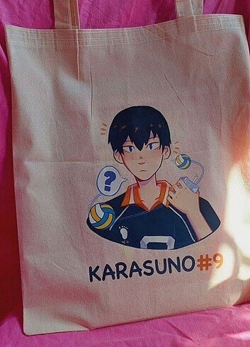 Kageyama Haikyuu Anime Bez Çanta