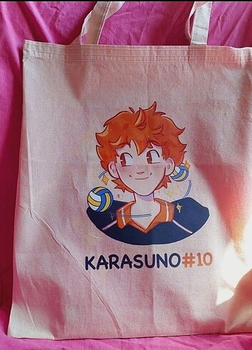 Hinata Haikyuu Anime Bez Çanta
