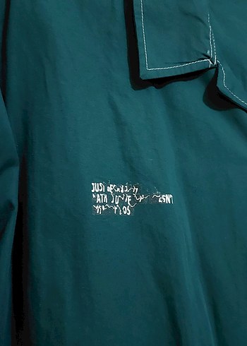 Oversize Kısa Kollu Gömlek - Görsel 3