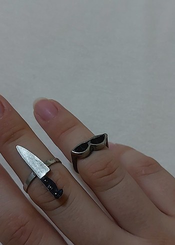 Minimalist Tokalı Kadın Yüzük - Görsel 2