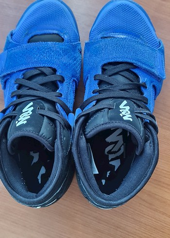 Mavi Cırt Cırtlı Basketbol Ayakkabısı - Görsel 2