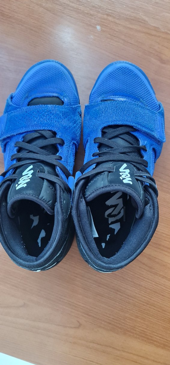 Mavi Cırt Cırtlı Basketbol Ayakkabısı - Görsel 2