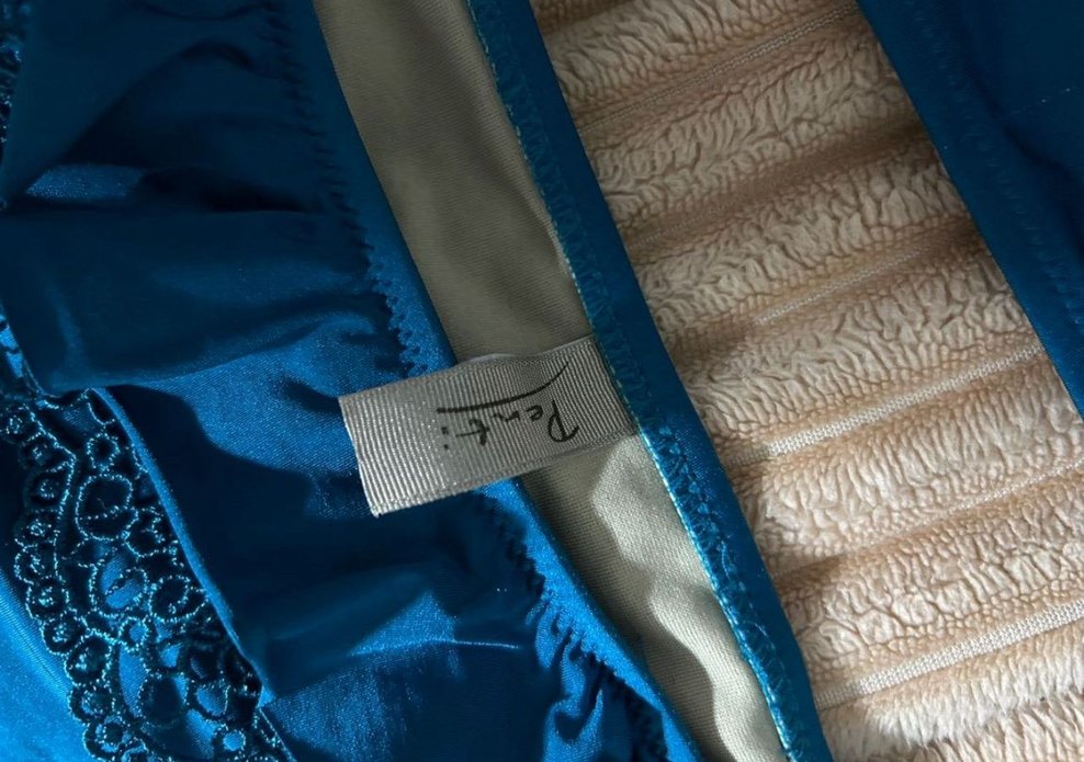 Dantel Detaylı Lacivert Bohem Bikini - Görsel 3