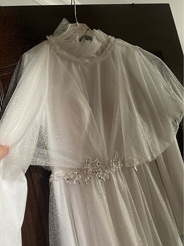 xl Beden Tesettür nikah elbisesi