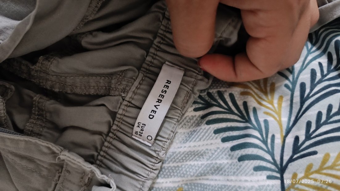 Reserved Haki Şort - 38 Beden - Görsel 4