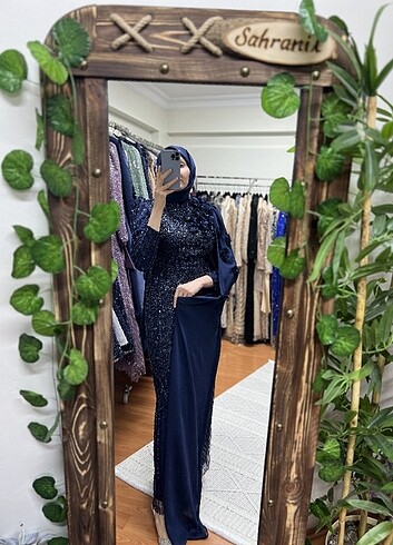 Henna Gelinlik Pelerinli abiye