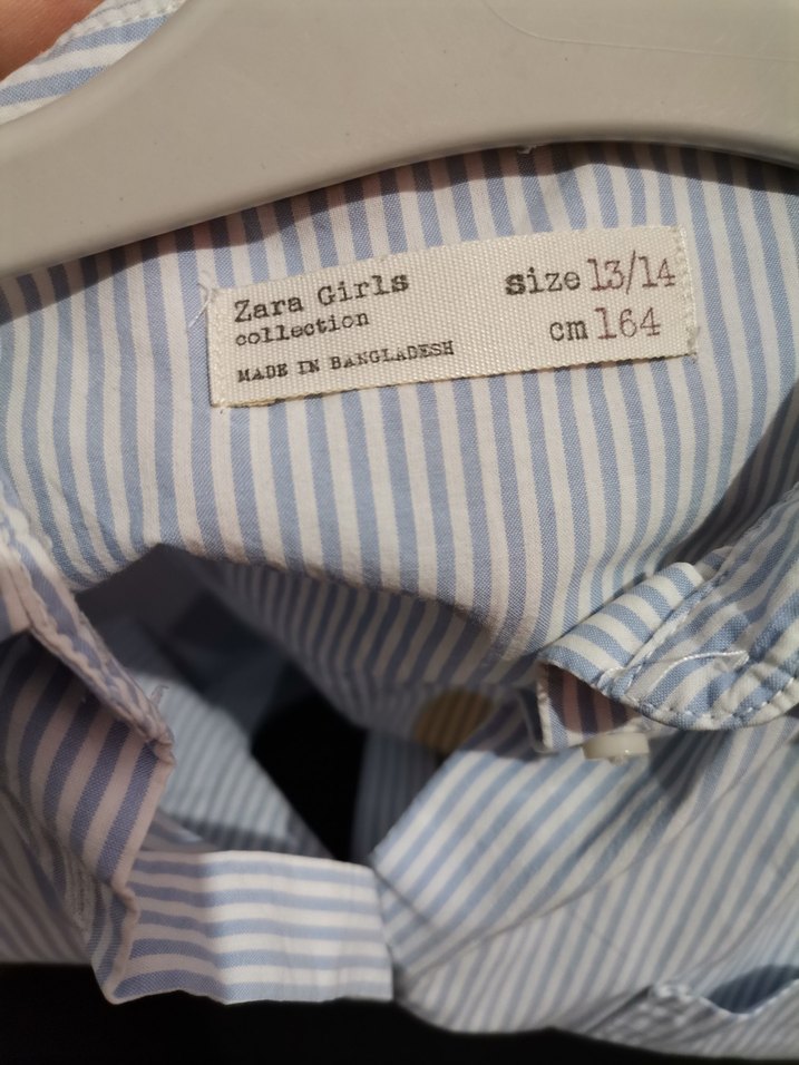 Gri Baskılı Kadın Uzun Kollu Gömlek - Görsel 3