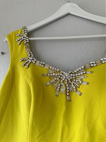 Balık model taşlı abiye - Görsel 3