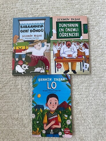 Şermin Yaşar serisi 3 kitap