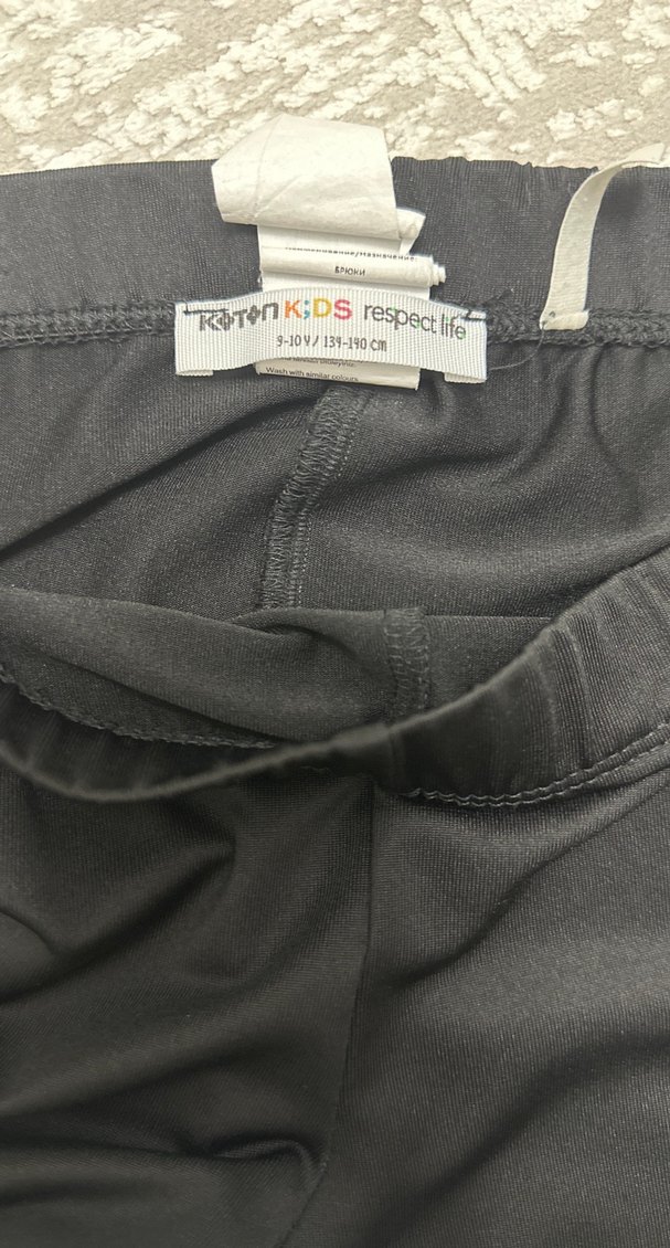 Kız çocuk tayt koton markasına ait - Görsel 3