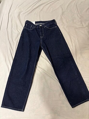 H&M Lacivert Kot Pantolon