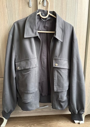 Zara Gri Ceket - Görsel 3
