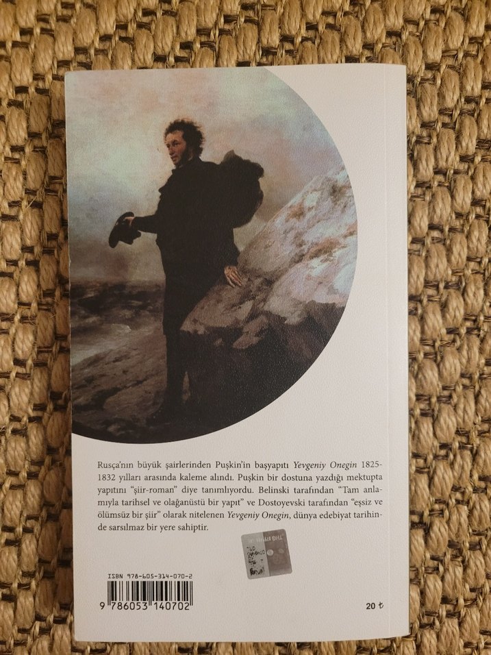 Puşkin - Yevgeniy Onegin (2. Basım) - Görsel 3