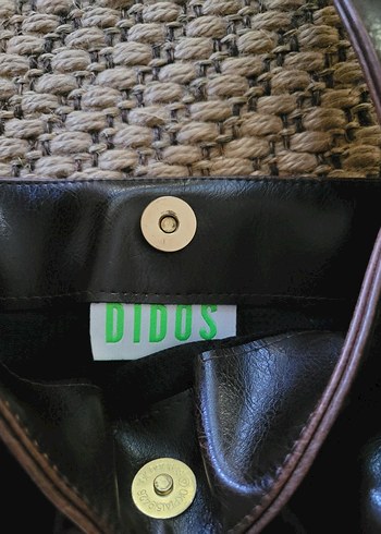 DIDOS - Buka Modeli, Acı Kahve Rengi, Deri Görünümlü Çanta - Görsel 4