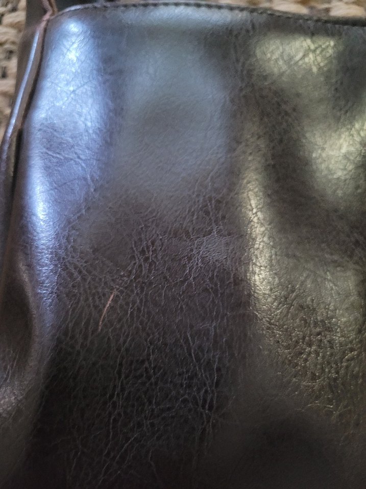 DIDOS - Buka Modeli, Acı Kahve Rengi, Deri Görünümlü Çanta - Görsel 5