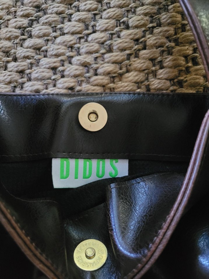 DIDOS - Buka Modeli, Acı Kahve Rengi, Deri Görünümlü Çanta - Görsel 4