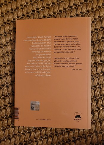 Sessizliğin Yanıtı - Max Frisch - Görsel 2