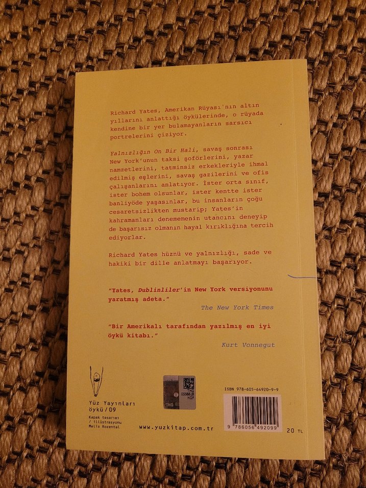 Yalnızlığın On Bir Hali - Richard Yates - Görsel 2