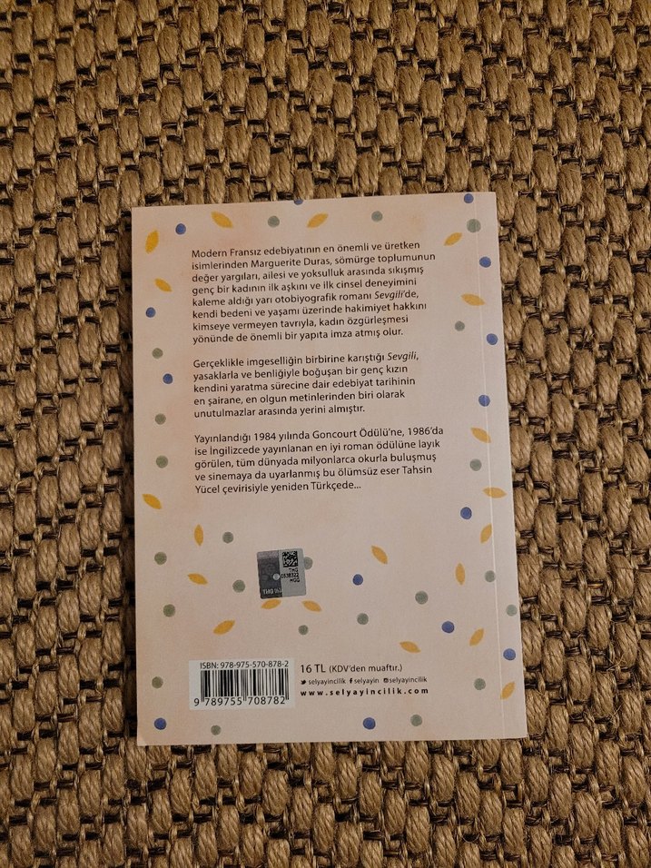 Marguerite Duras - Sevgili - Görsel 2