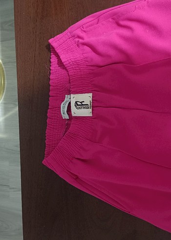 Pembe Düğmeli Kadın Blazer Ceketli takım - Görsel 2