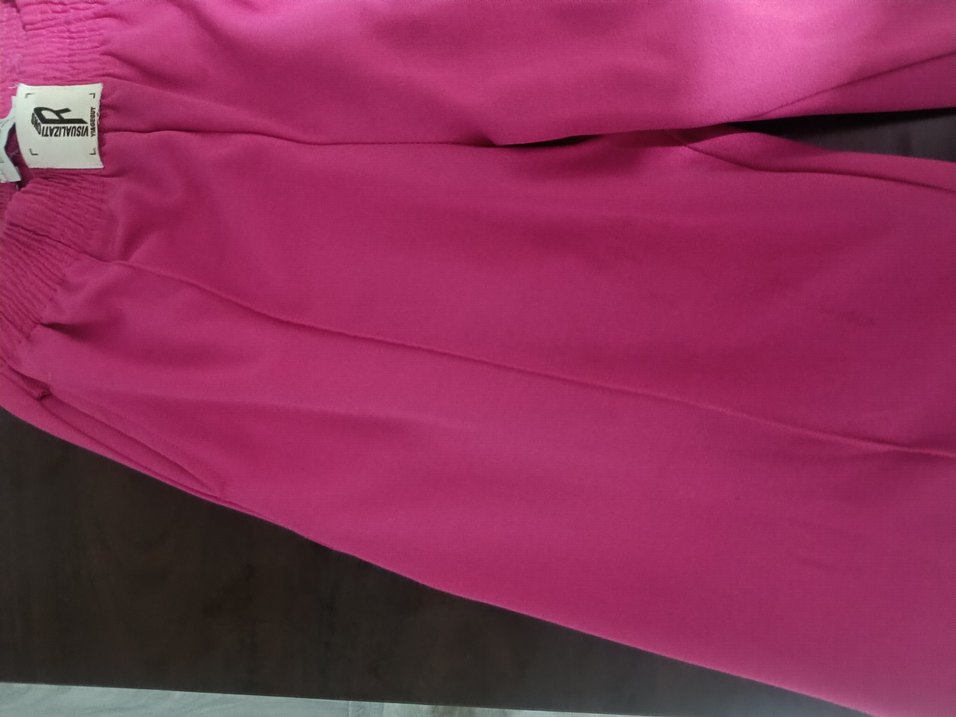 Pembe Düğmeli Kadın Blazer Ceketli takım - Görsel 4