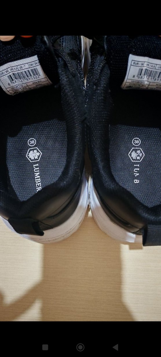 Siyah Bağcıklı Kadın Spor Ayakkabı - Görsel 4